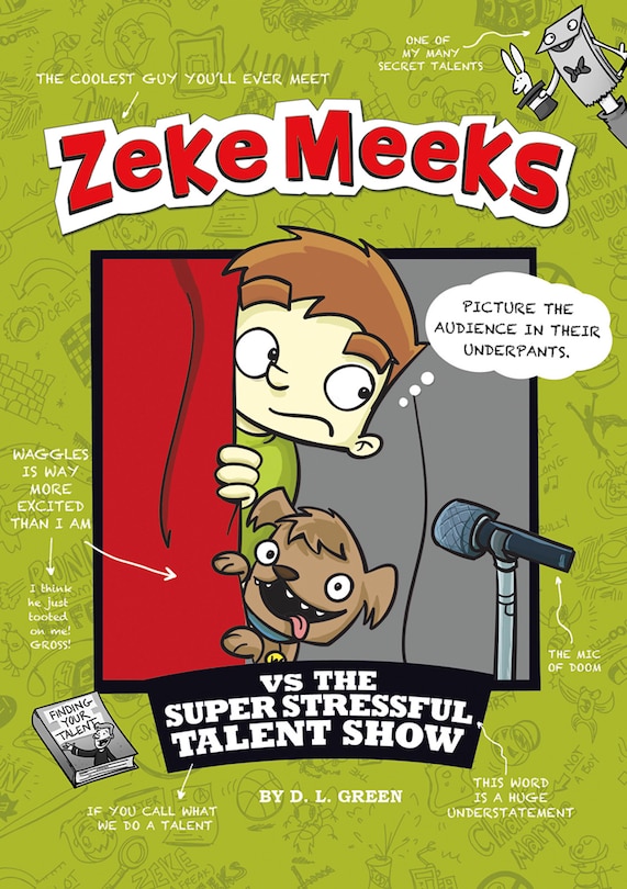 Front cover_Zeke Meeks vs the Super Stressful Talent Show