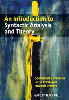 Couverture_An Introduction to Syntactic Analysis and Theory