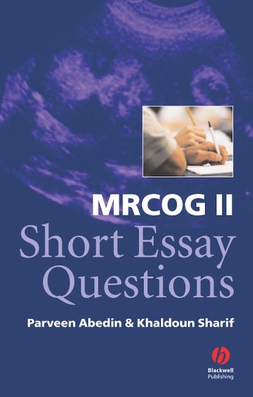 Front cover_MRCOG II Short Essay Questions