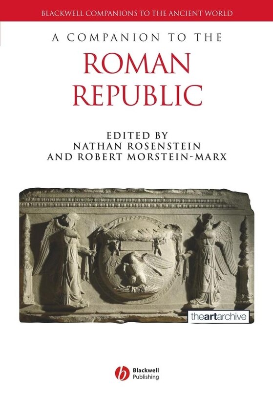 Front cover_A Companion to the Roman Republic