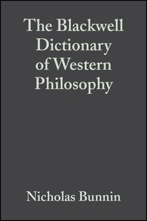 Front cover_The Blackwell Dictionary of Western Philosophy