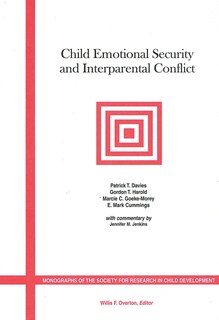 Front cover_Child Emotional Security and Interparental Conflict