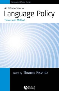 Front cover_An Introduction to Language Policy