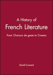 Couverture_A History of French Literature