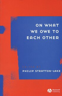 Front cover_On What We Owe to Each Other
