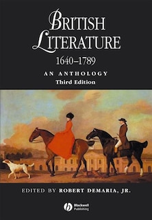 Front cover_British Literature 1640 - 1789