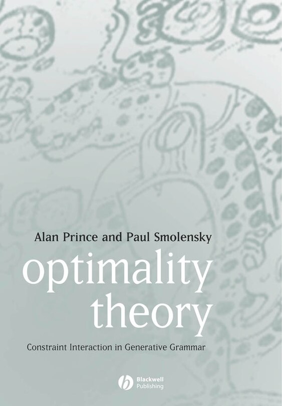 Front cover_Optimality Theory