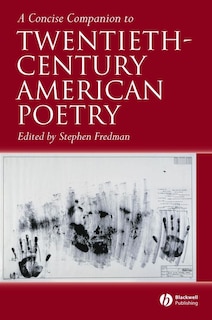 Front cover_A Concise Companion to Twentieth-Century American Poetry
