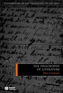 Front cover_The Philosophy of Literature