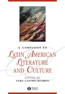 Front cover_A Companion to Latin American Literature and Culture
