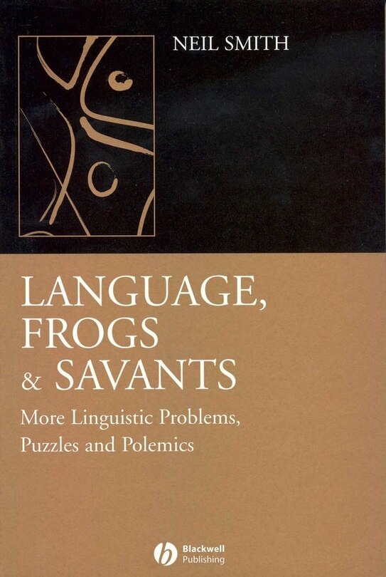 Front cover_Language, Frogs and Savants