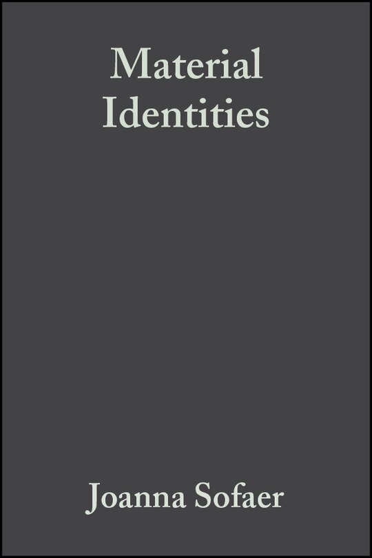Front cover_Material Identities