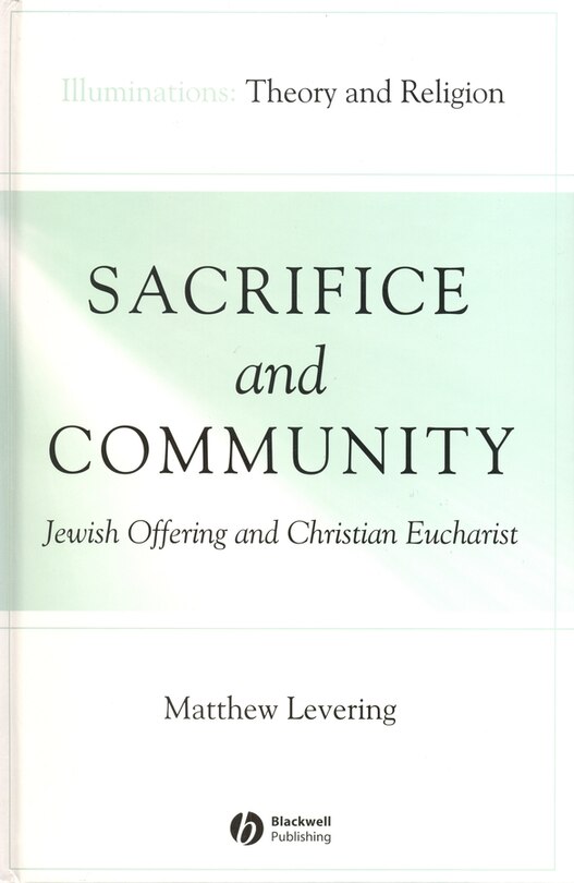 Couverture_Sacrifice and Community