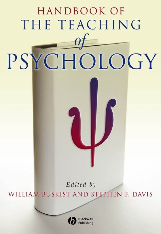 Front cover_Handbook of the Teaching of Psychology