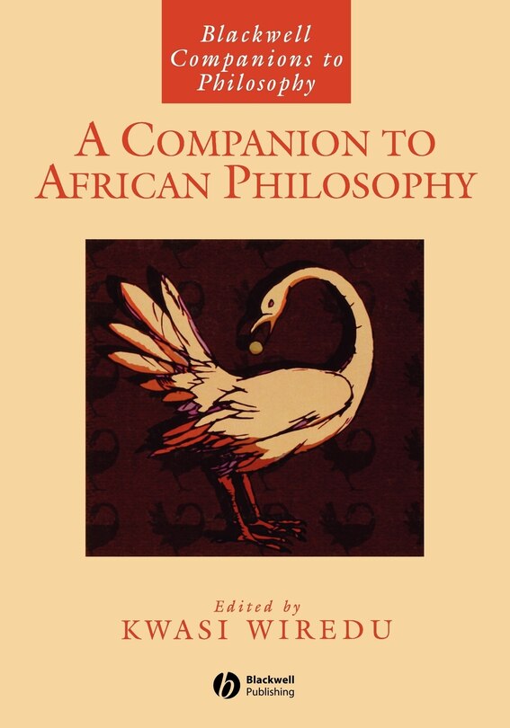 Front cover_A Companion to African Philosophy