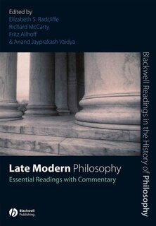 Front cover_Late Modern Philosophy