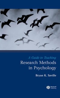 Couverture_A Guide to Teaching Research Methods in Psychology