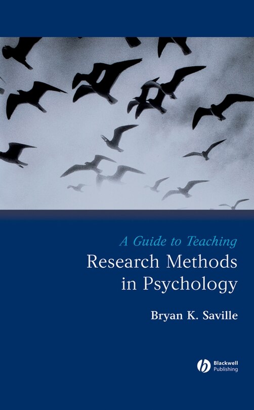 Couverture_A Guide to Teaching Research Methods in Psychology