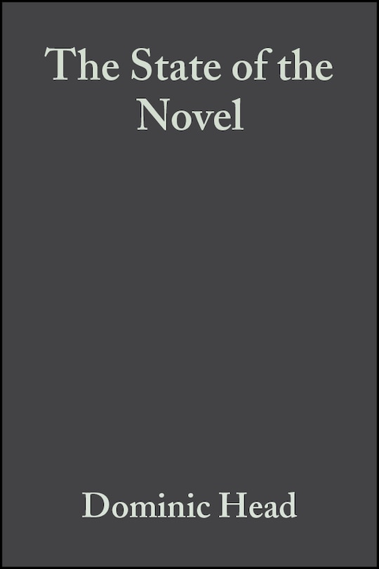 Front cover_The State of the Novel