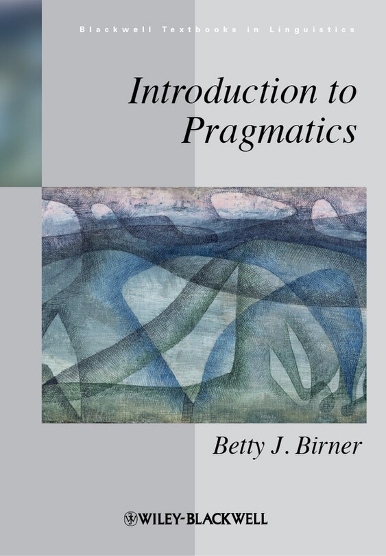 Front cover_Introduction to Pragmatics