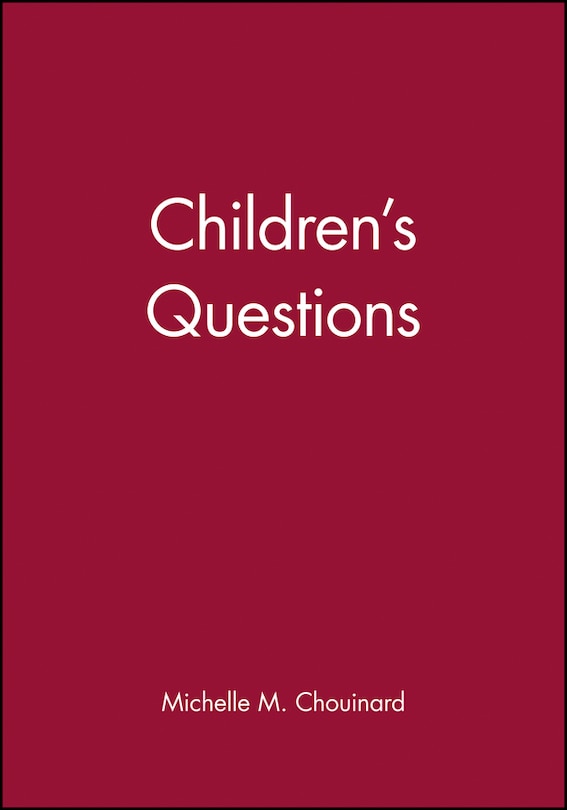 Front cover_Children's Questions