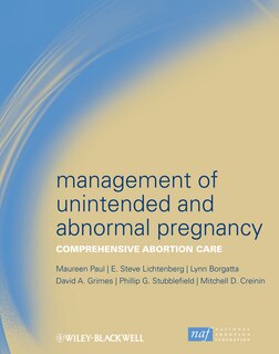Couverture_Management of Unintended and Abnormal Pregnancy