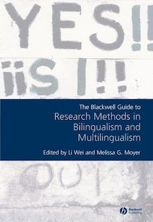 Couverture_The Blackwell Guide to Research Methods in Bilingualism and Multilingualism