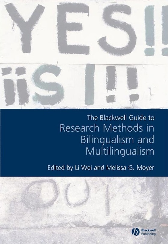 Couverture_The Blackwell Guide to Research Methods in Bilingualism and Multilingualism
