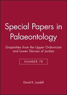 Couverture_Special Papers in Palaeontology, Graptolites from the Upper Ordovician and Lower Silurian of Jordan