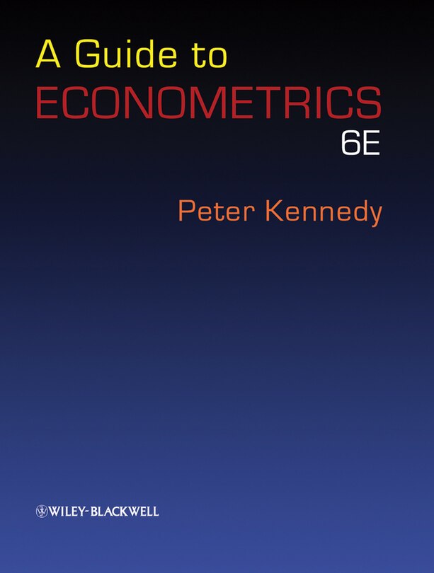 Front cover_A Guide to Econometrics