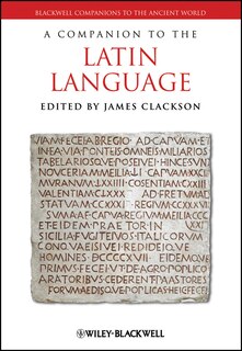 Front cover_A Companion to the Latin Language