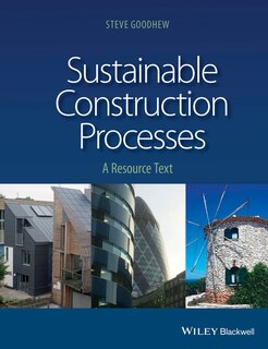 Front cover_Sustainable Construction Processes
