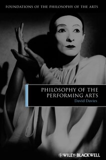 Couverture_Philosophy of the Performing Arts
