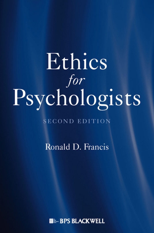 Front cover_Ethics for Psychologists
