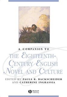 Couverture_A Companion to the Eighteenth-Century English Novel and Culture