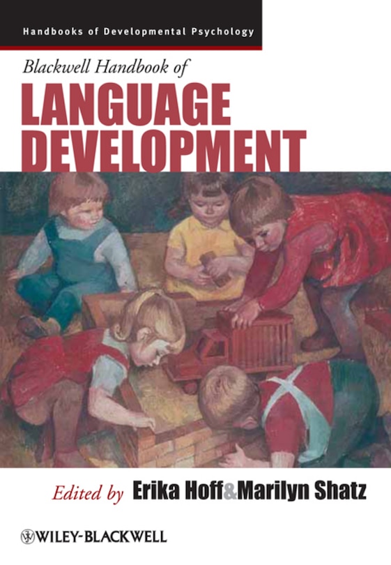 Couverture_Blackwell Handbook of Language Development