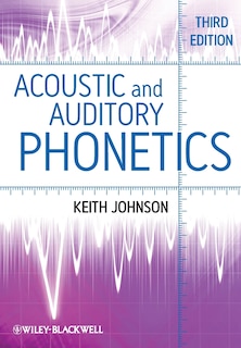 Couverture_Acoustic and Auditory Phonetics