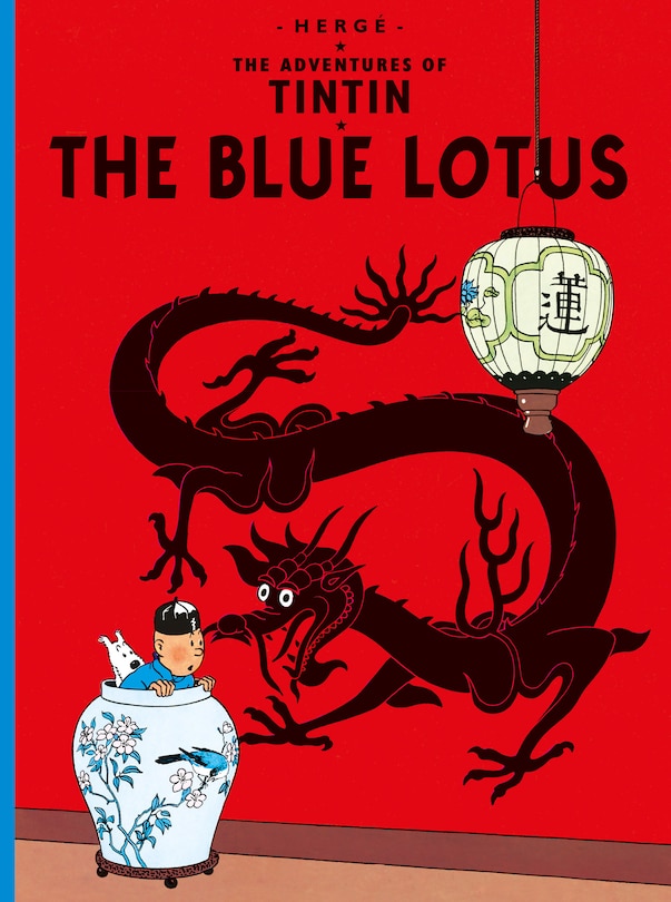 Front cover_The Blue Lotus (The Adventures of Tintin)