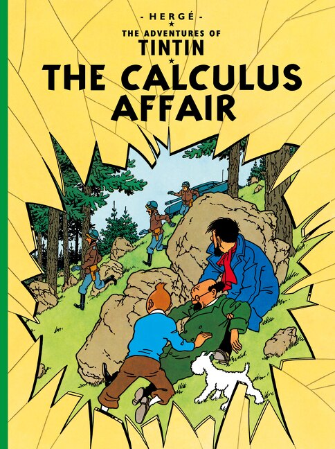 Front cover_The Calculus Affair (The Adventures of Tintin)