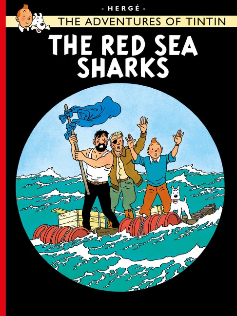 Front cover_The Red Sea Sharks (The Adventures of Tintin)