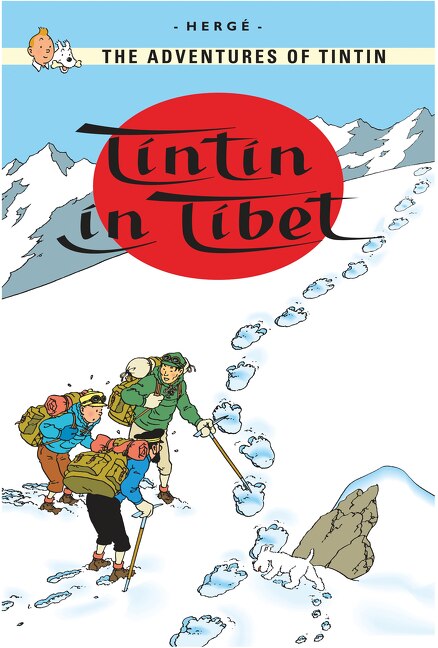 Front cover_Tintin in Tibet
