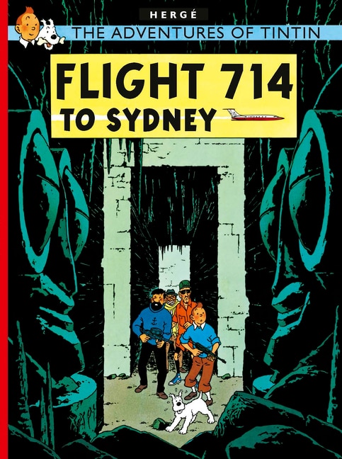 Front cover_Flight 714 to Sydney (The Adventures of Tintin)