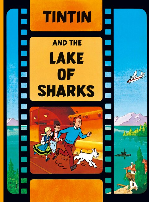 Front cover_Tintin and the Lake of Sharks (The Adventures of Tintin)