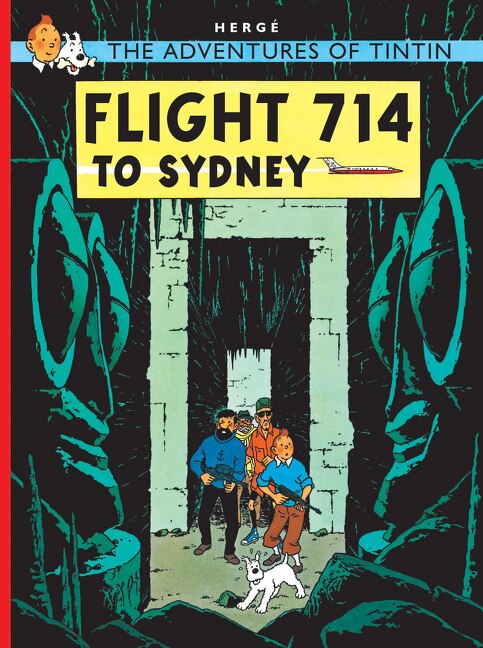 Front cover_Flight 714 to Sydney (The Adventures of Tintin)