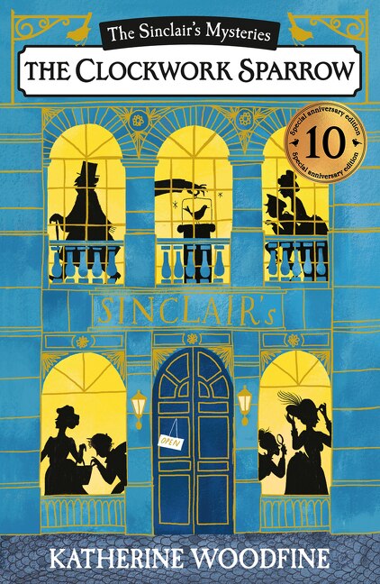 Front cover_The Clockwork Sparrow (The Sinclair’s Mysteries)