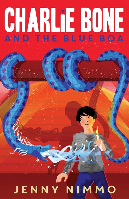 Front cover_Charlie Bone and the Blue Boa (Charlie Bone)
