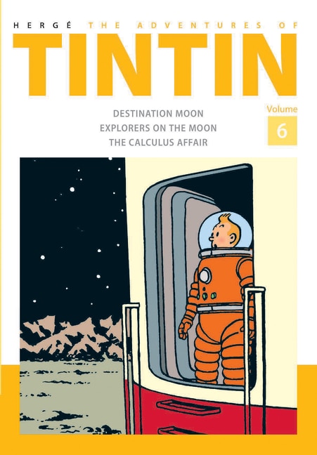 Front cover_The Adventures Of Tintin Volume 6