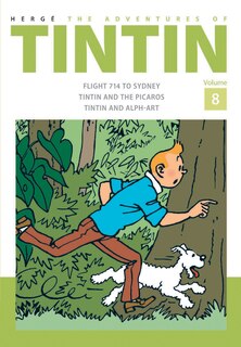 Front cover_The Adventures Of Tintin Volume 8