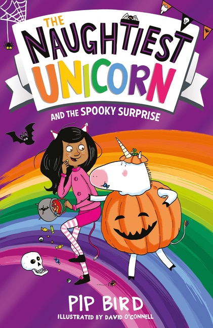Front cover_The Naughtiest Unicorn and the Spooky Surprise (The Naughtiest Unicorn series)