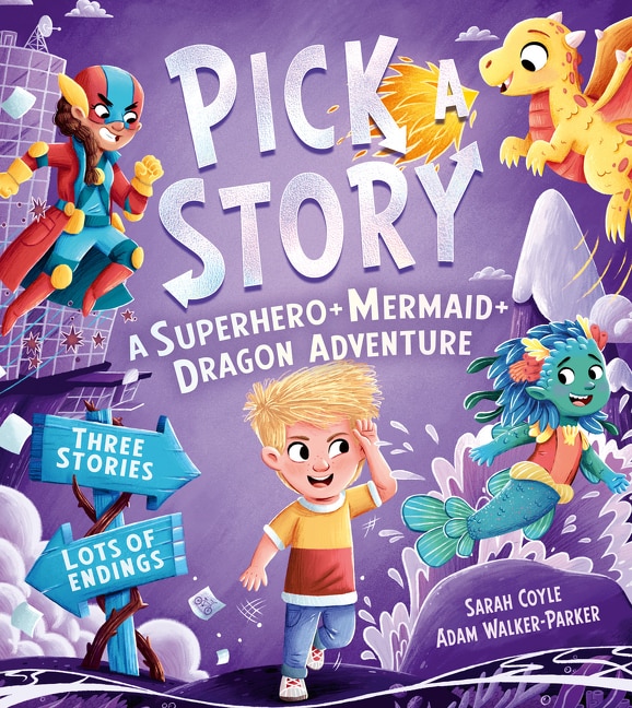 Front cover_Pick a Story: A Superhero Mermaid Dragon Adventure (Pick a Story)